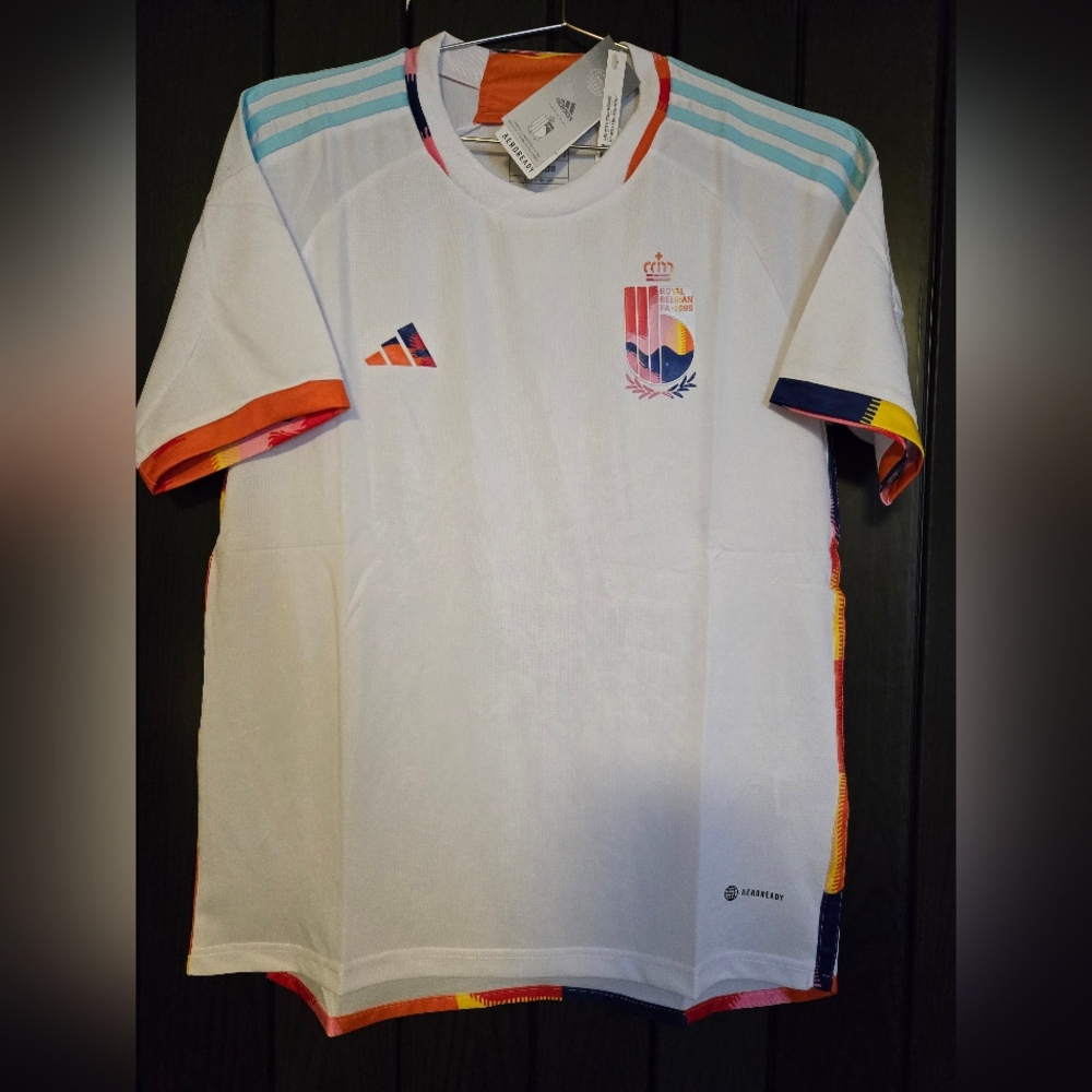 Adidas White Graphic T-Shirt